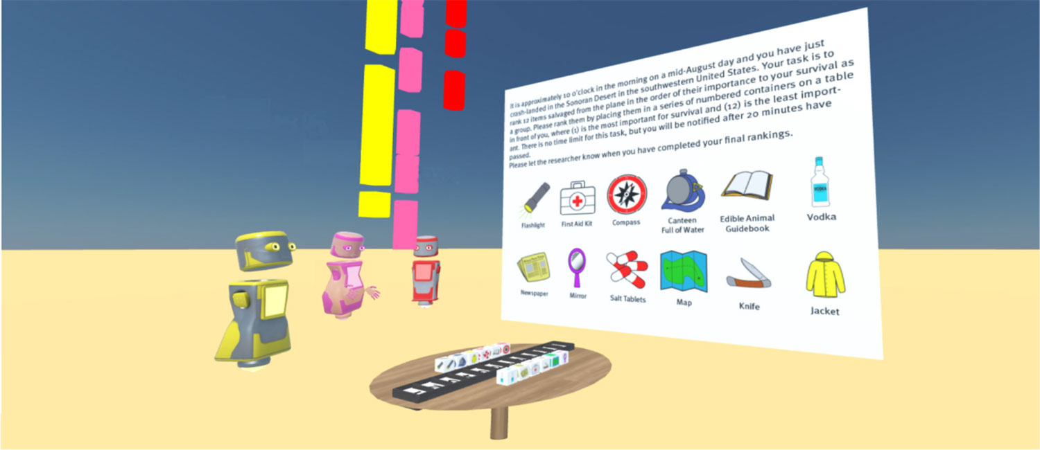 Conversation Balance: A Shared VR Visualization to Support Remote Meetings