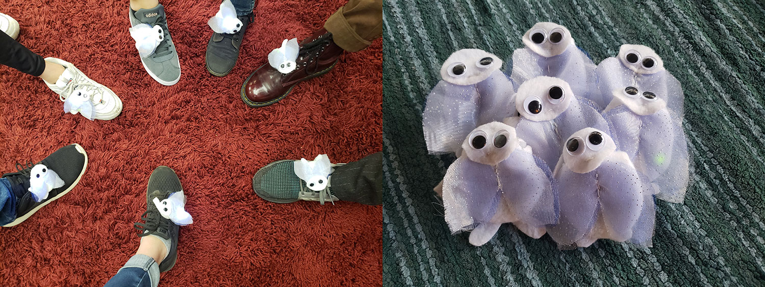 Flippo the Robo-Shoe-Fly: a Foot Dwelling Social Wearable Companion